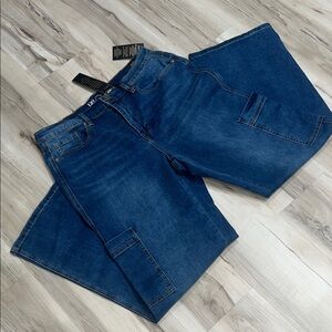 DG2 by Diane Gilman Blue Flare Jeans
